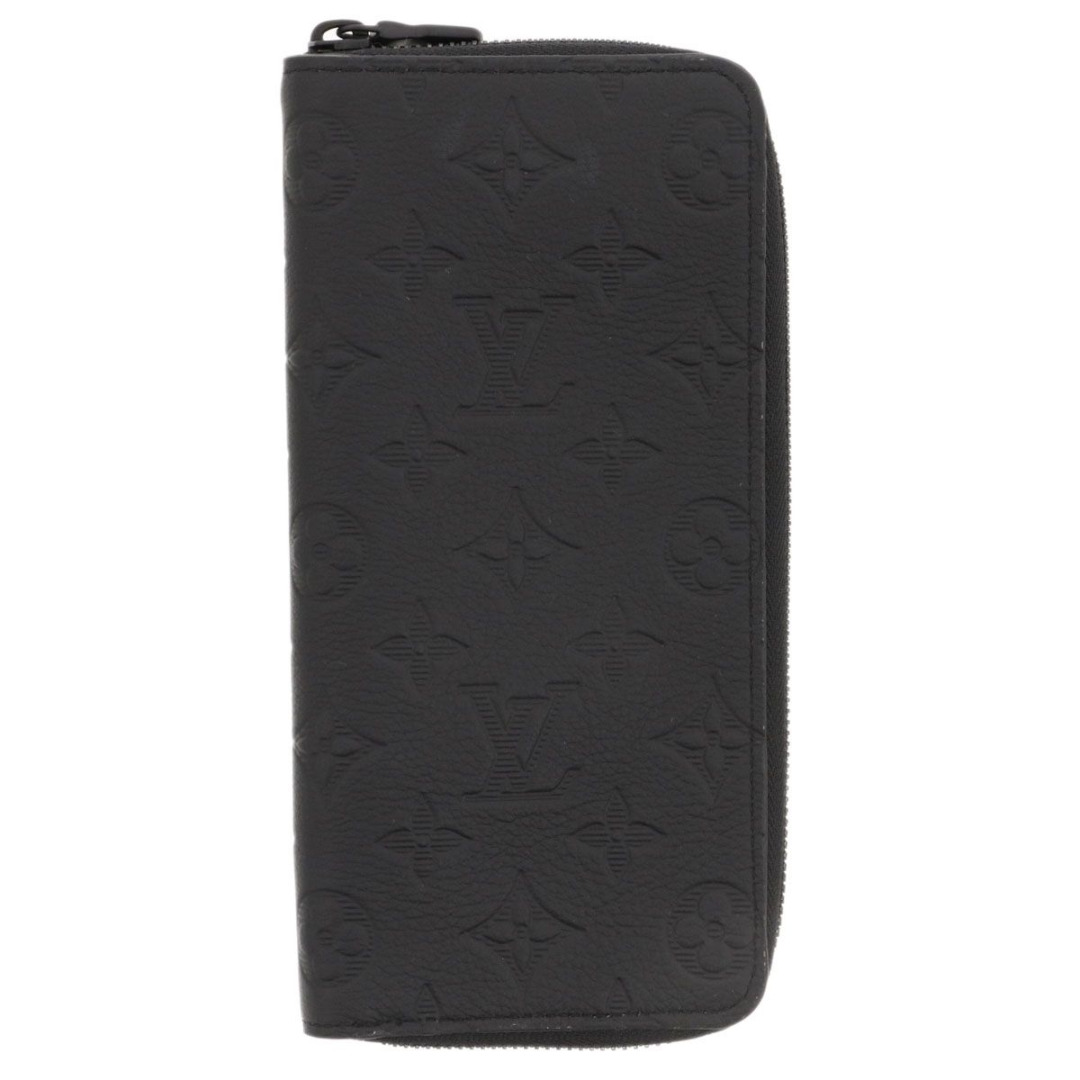 LOUIS VUITTON ルイ・ヴィトン ジッピー ウォレット ヴェルティカル 長財布 M62902 メンズ モノグラムシャドウ ブラック 中古