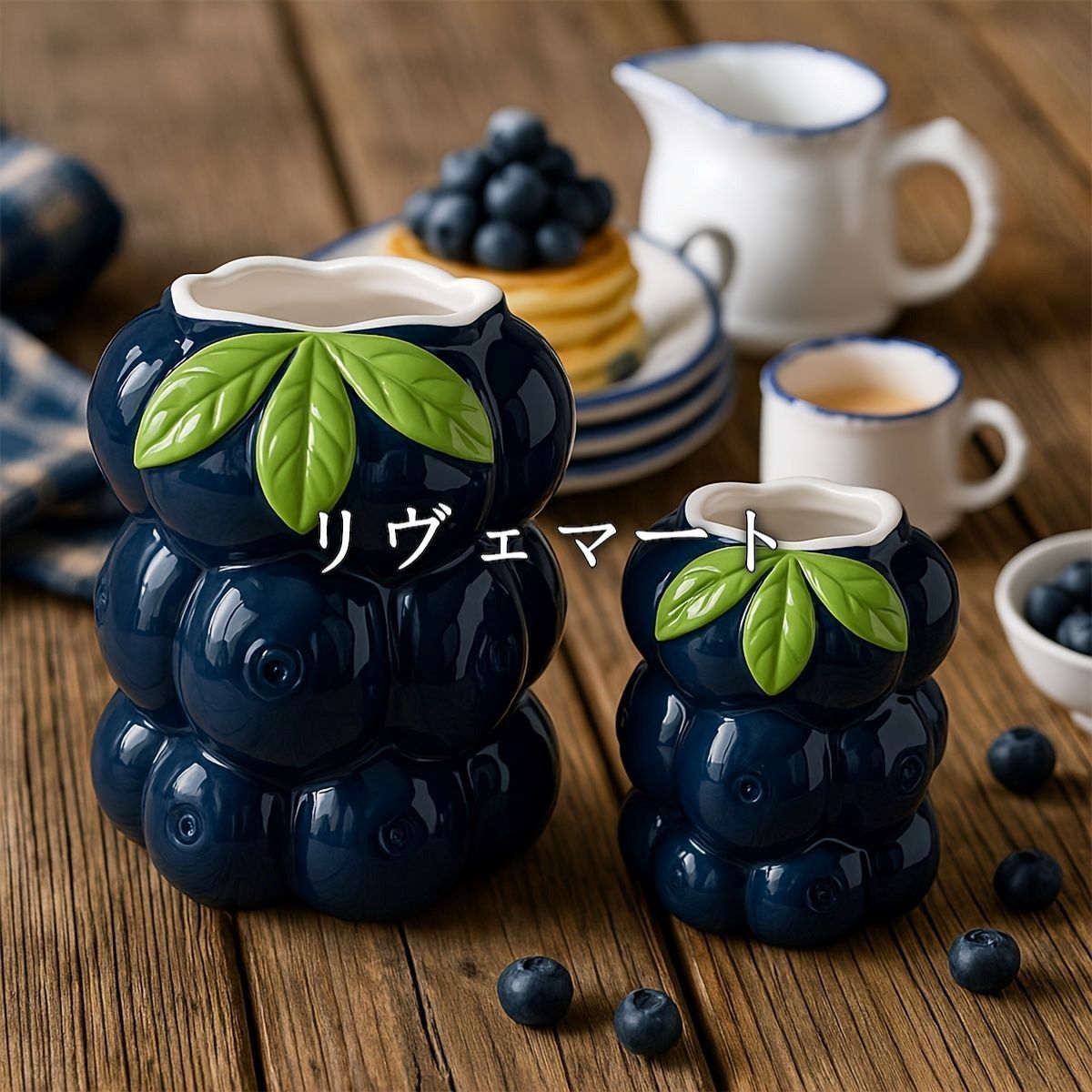 花瓶 花びん セラミック おしゃれ ブドウ ぶどう 小さい インテリア雑貨 花器 生け花 装飾 玄関 リビング ダイニング ユニークデザイン