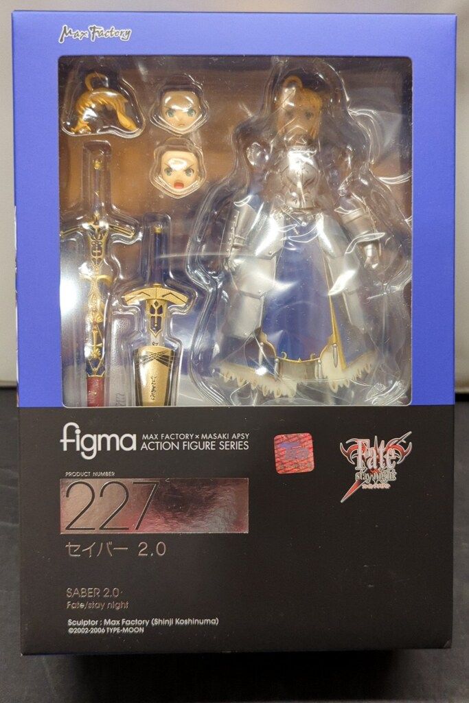 MAXFACTORY figma Fate/stay night セイバー 2.0 再々販版 剣エフェクトパーツ付き 227