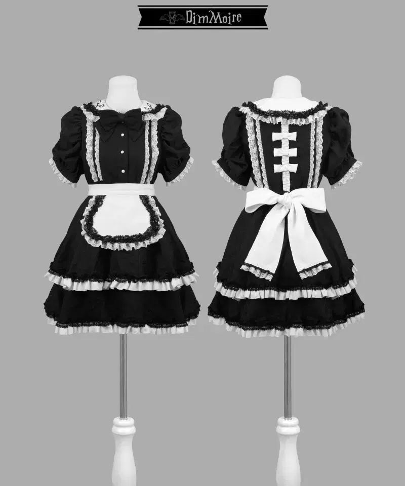 DimMoire 딤モアール 절メイド2 白黒 メイド服 ONE PIECE セットアップ