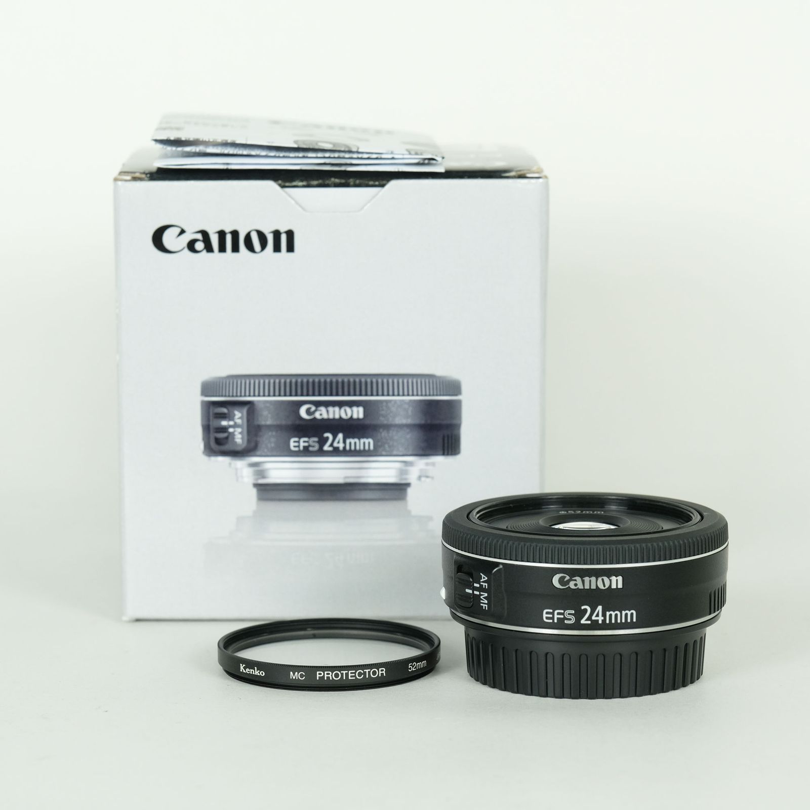 ★美品★　Canon EF-S 24mm 　プロテクトフィルタ有り 美品 | フィルター付] Canon EF-S24mm F2.8 STM | Canon EF-Sマウント