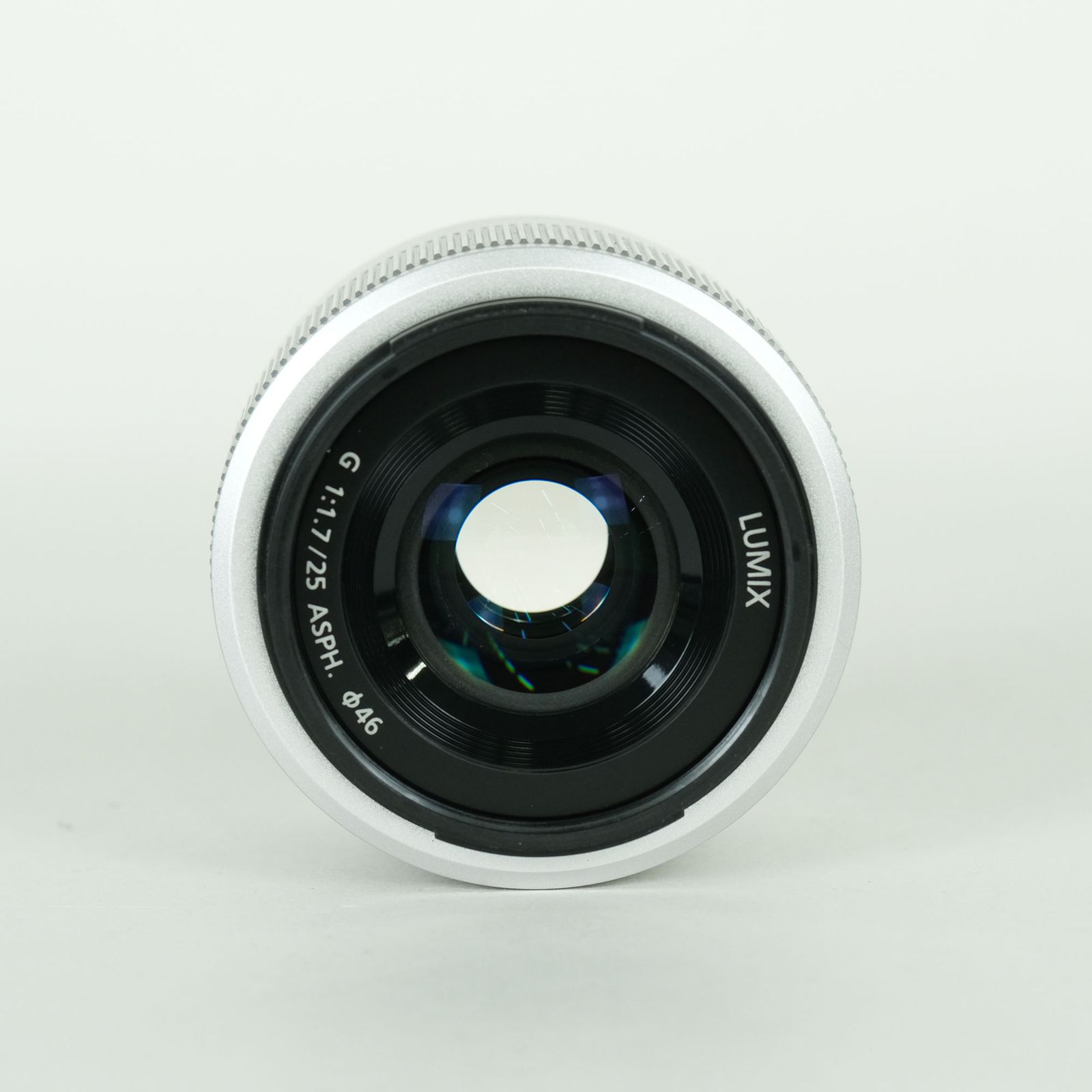 美品 | フィルター付] Panasonic LUMIX G 25mm F1.7 ASPH. [シルバー