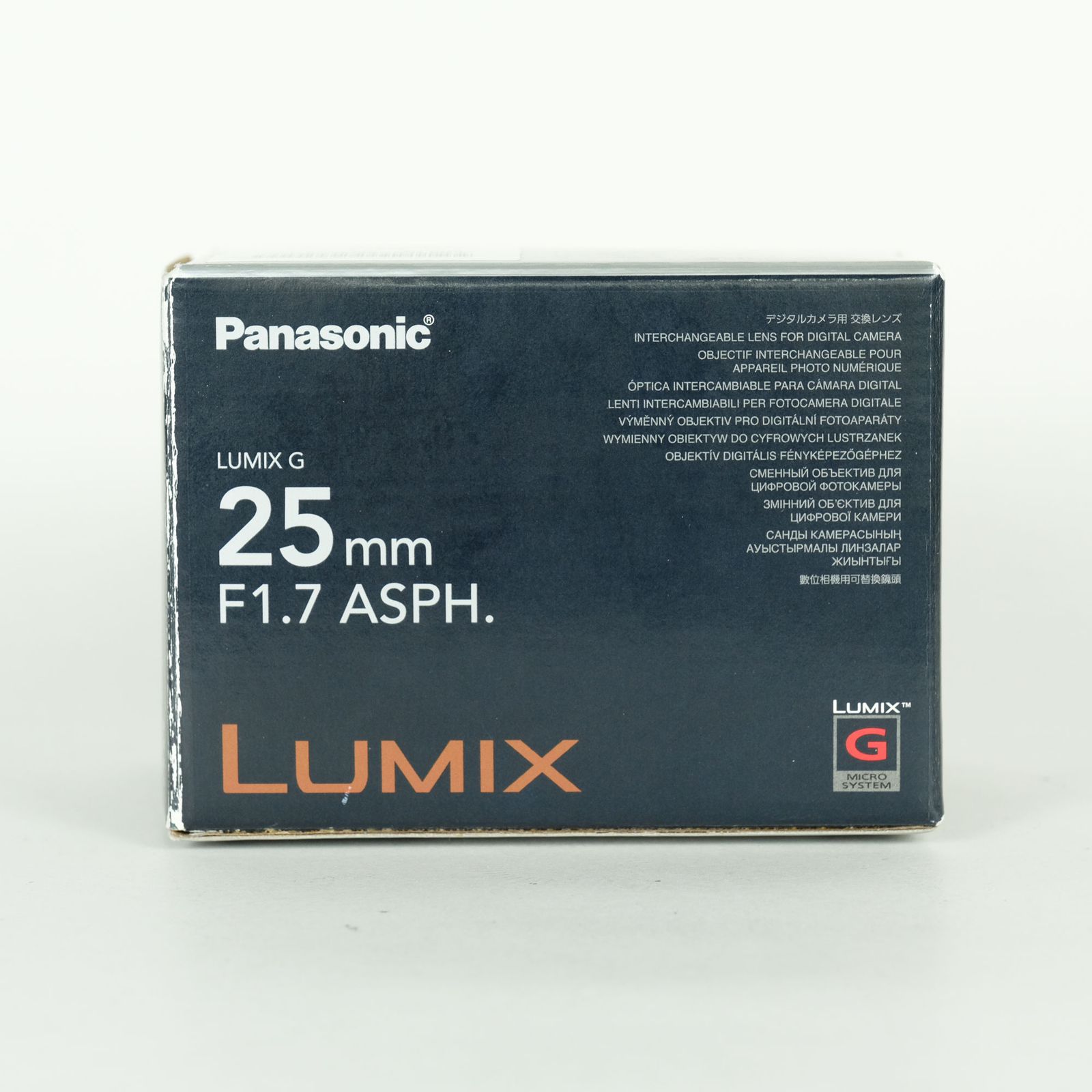 美品 | フィルター付] Panasonic LUMIX G 25mm F1.7 ASPH. [シルバー