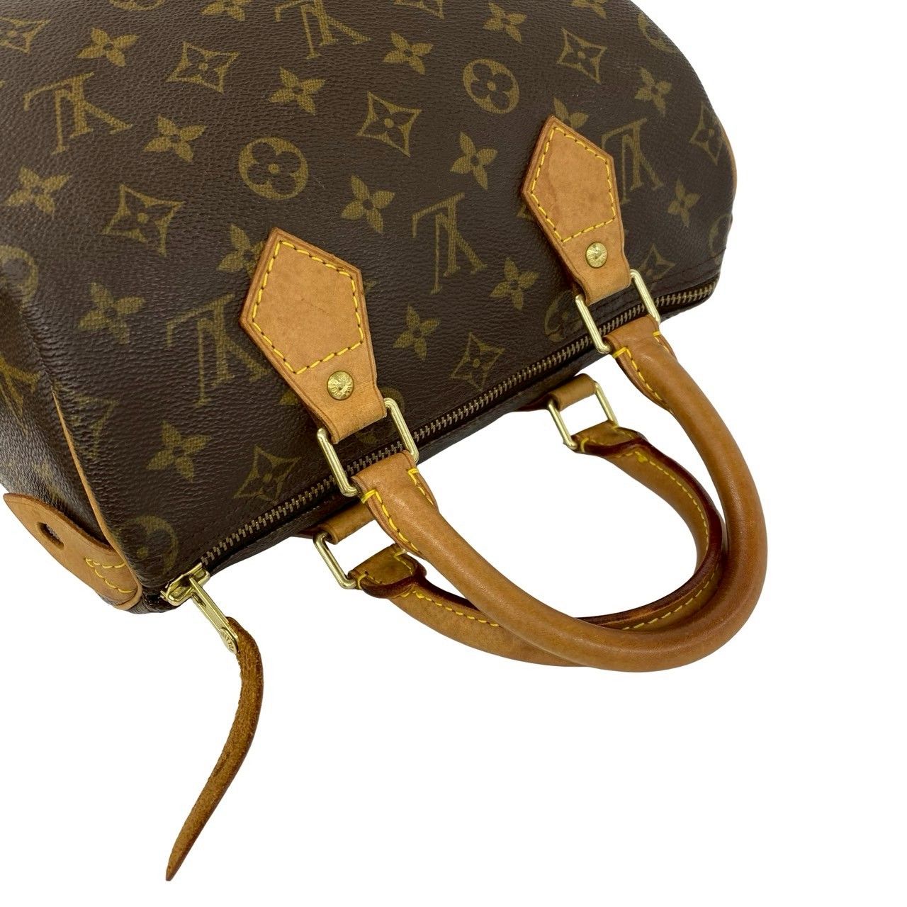 極 美品 LOUIS VUITTON ルイヴィトン スピーディ 25 モノグラム レザー