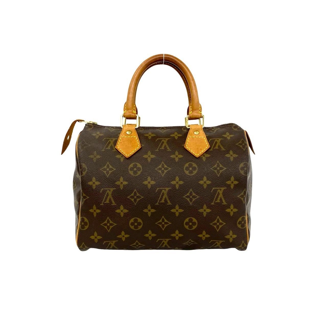 極 美品 LOUIS VUITTON ルイヴィトン スピーディ 25 モノグラム レザー