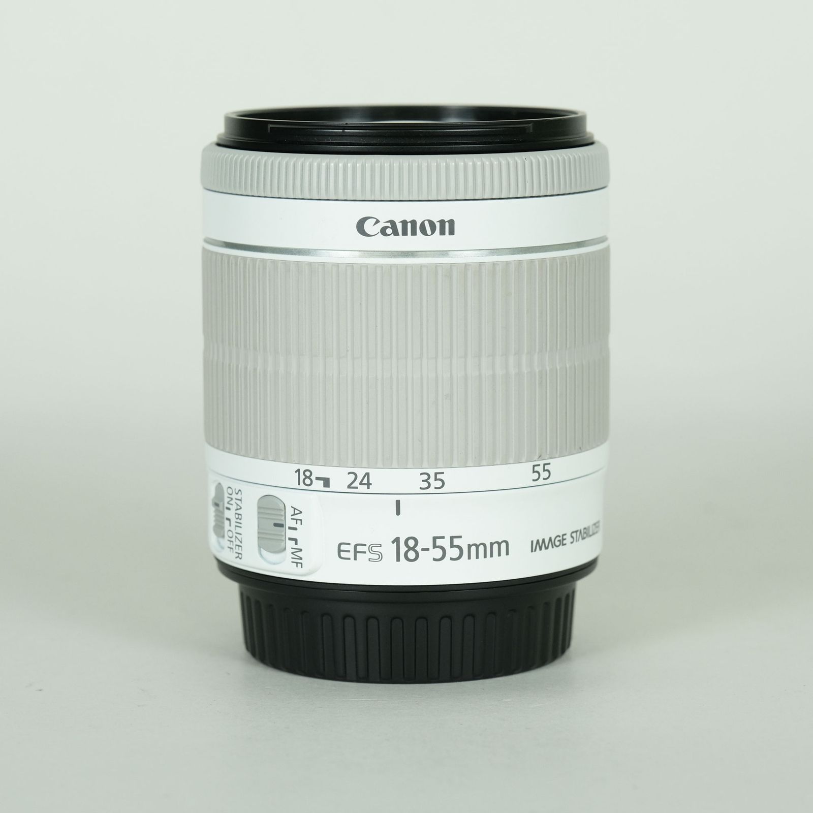 [良品] Canon EF-S18-55mm F3.5-5.6 IS STM ホワイト | キヤノンEF-Sマウント 11,000円