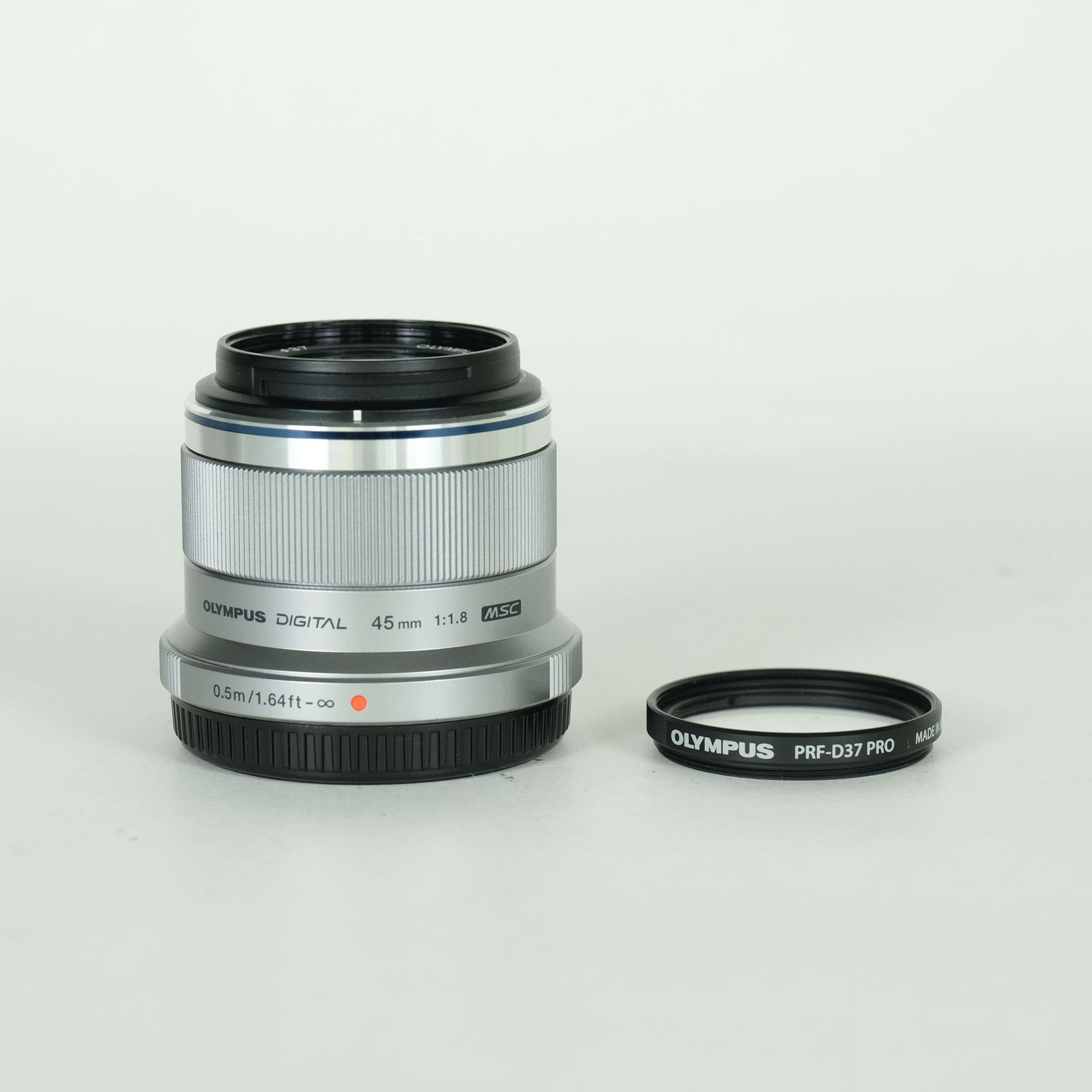 美品 | フィルター付] OLYMPUS M.ZUIKO DIGITAL 45mm F1.8 [シルバー