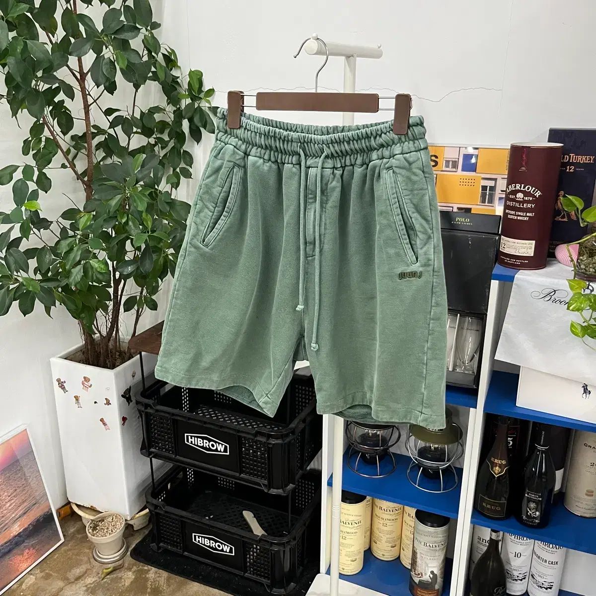 Juun.J ジュンジェイ ピグメント スウェツトショーツ M
