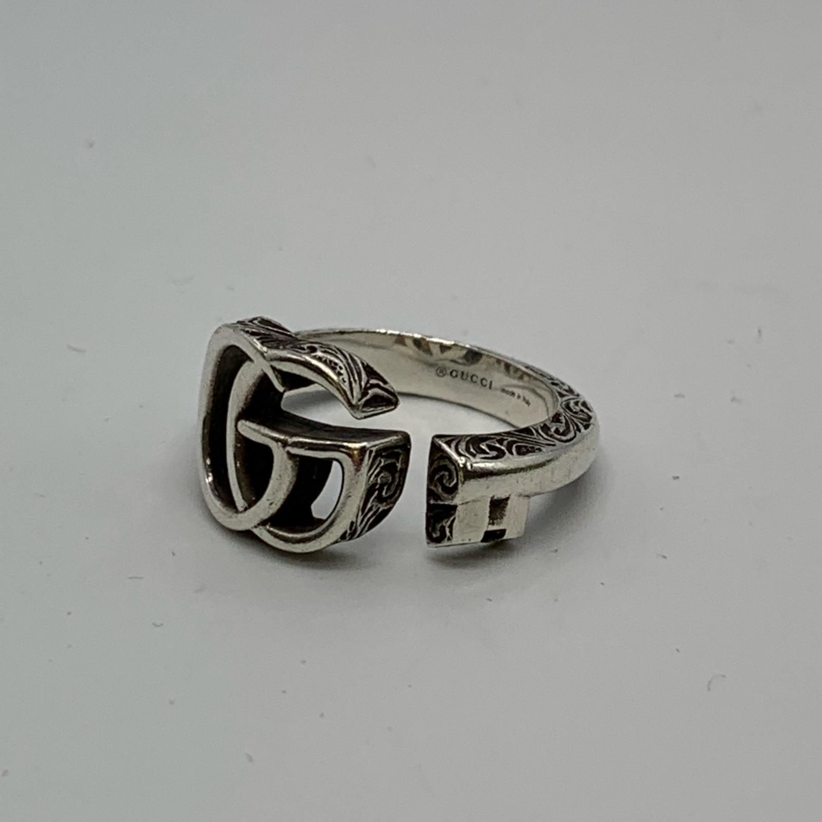 【姫路東店】 中古 GUCCI | グッチ リング・指輪 ダブルGキーモチーフ 627760 【135】