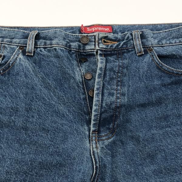 【中古】Supreme レギュラーデニム 36 ブルー シュプリーム [10]