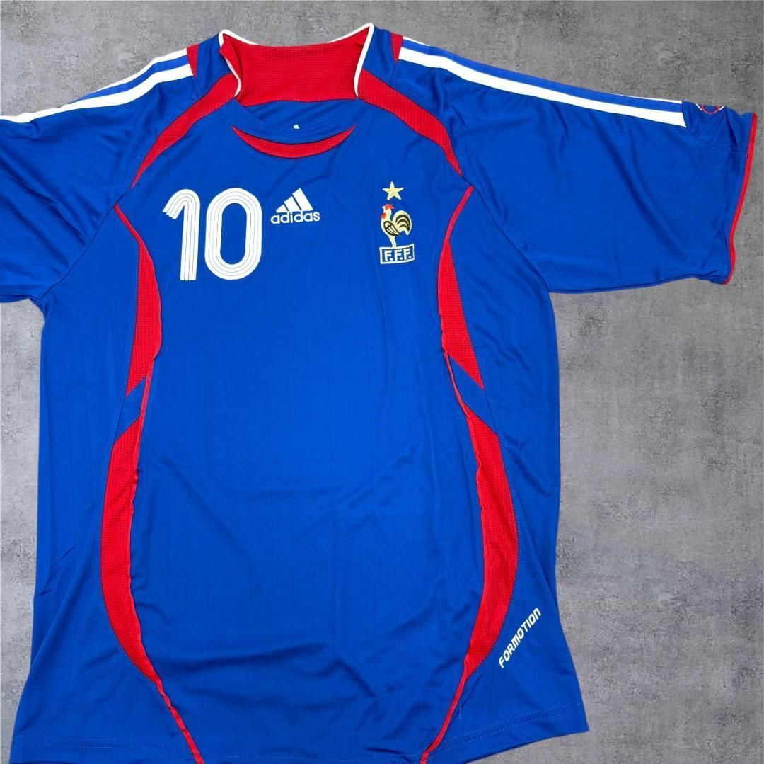 ジダン サッカー ユニフォーム メンズ 新品 ワールドカップ フランス