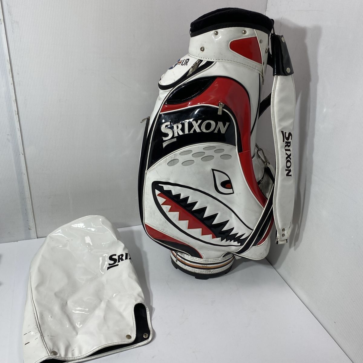 Srixon キャディバッグ シャークデザイン SRIXON スリクソン キャディーバッグ 限定キャディバッグ シャーク
