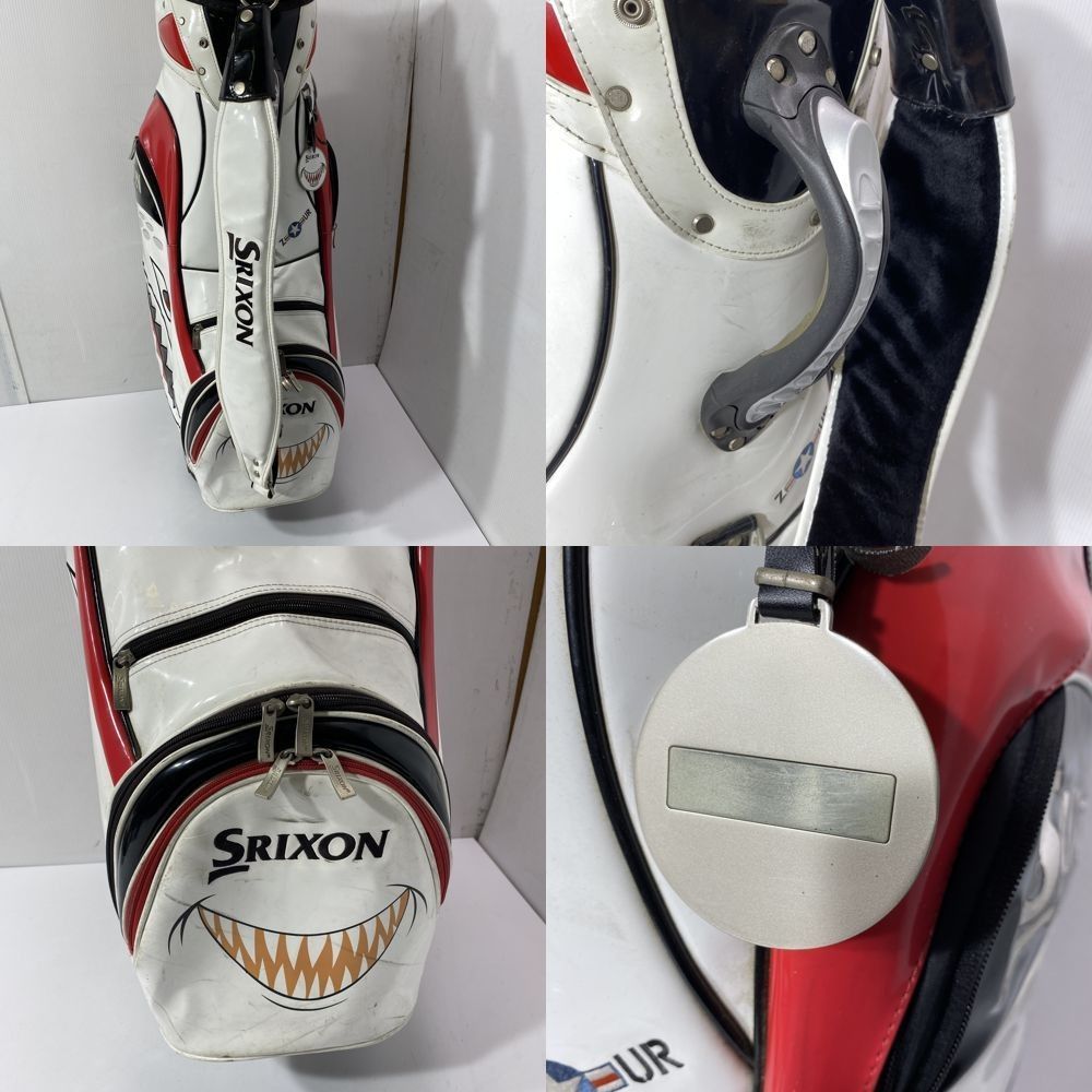 Srixon キャディバッグ シャークデザイン SRIXON スリクソン キャディーバッグ 限定キャディバッグ シャーク