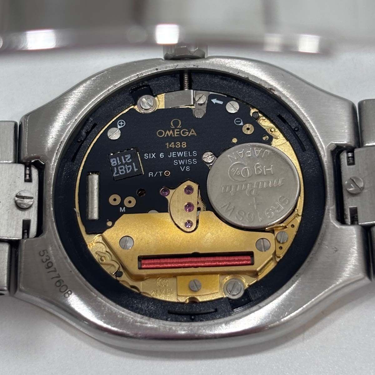 稼働 腕時計 OMEGA オメガ シーマスター ポラリス 396.1022 cal.1438