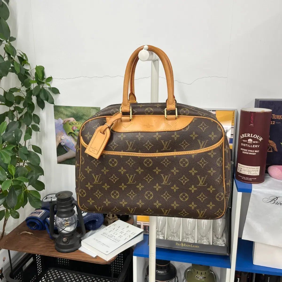 Louis Vuitton ルイヴィトン モノグラム ドーヴィル トートバッグ OS