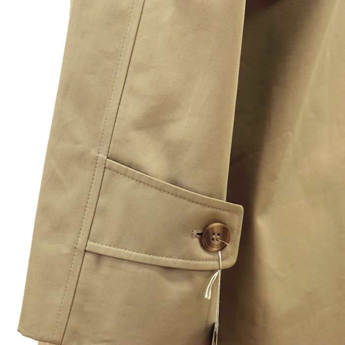 美品✨アクアスキュータム ステンカラーコート ライナー付 比翼 着丈110以上 未使用】Aquascutum アクアスキュータム ステンカラー コート サイズ