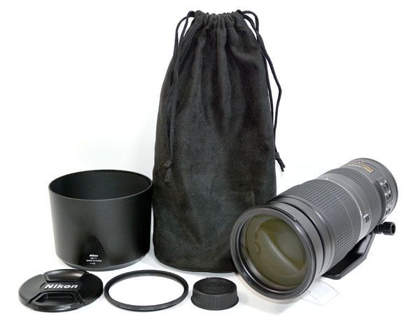 ケース付 Nikon ニコン AF-S NIKKOR 200-500mm F5.6E ED VR 超望遠ズームレンズ