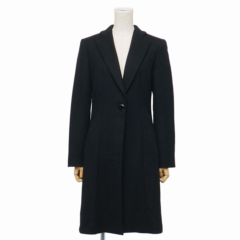 イタリア製 GIORGIO ARMANI シルク チェスター コート □美品□GIORGIO ARMANI ジョルジオアルマーニ コート サイズ40 総