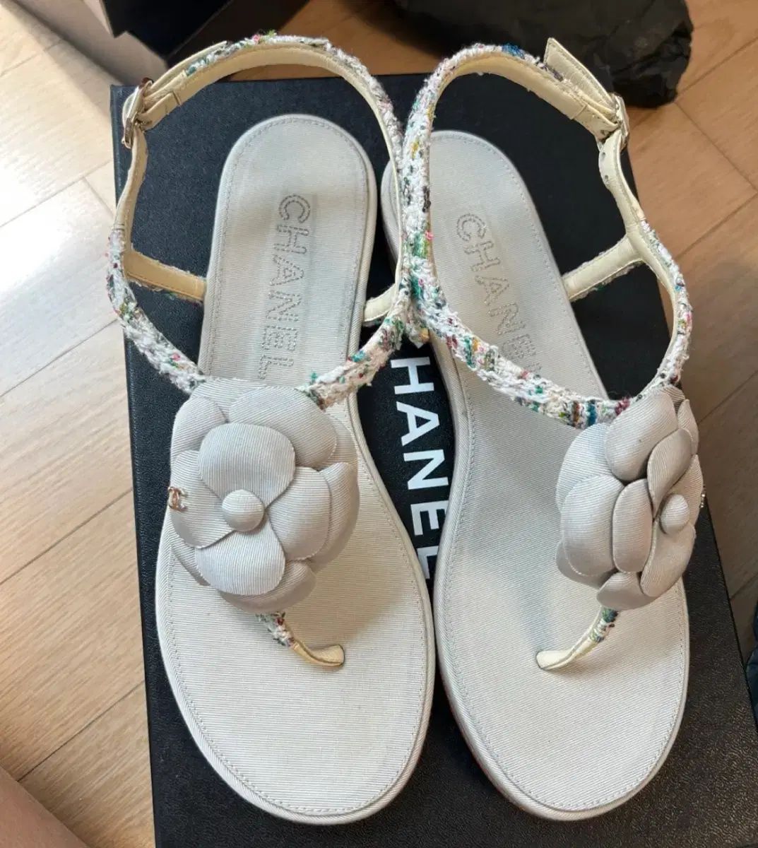 (正規品) CHANEL シャネル サンダル (37)