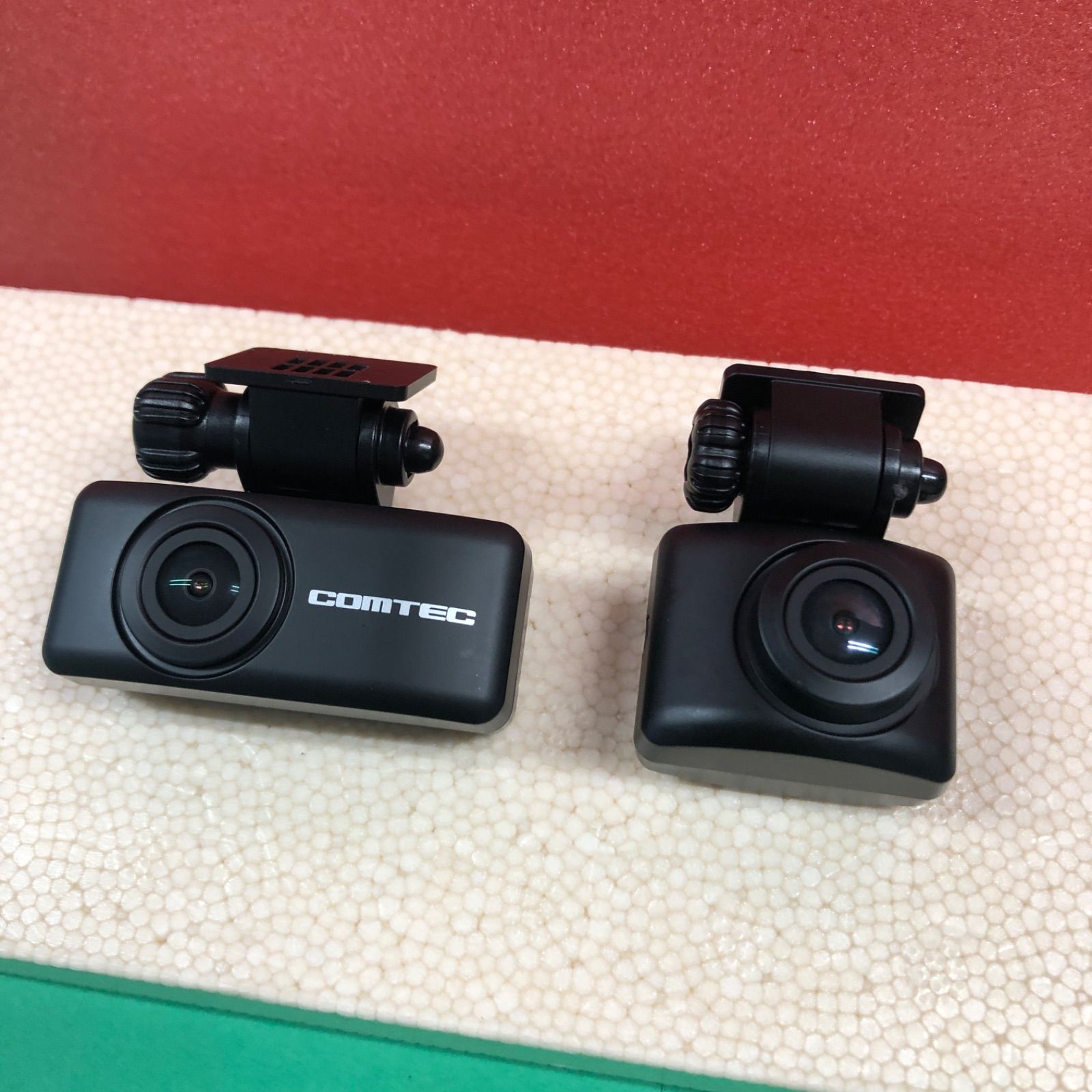 コムテック GPS搭載 ミラー型ドライブレコーダー ZDR 048 前後 2カメラ