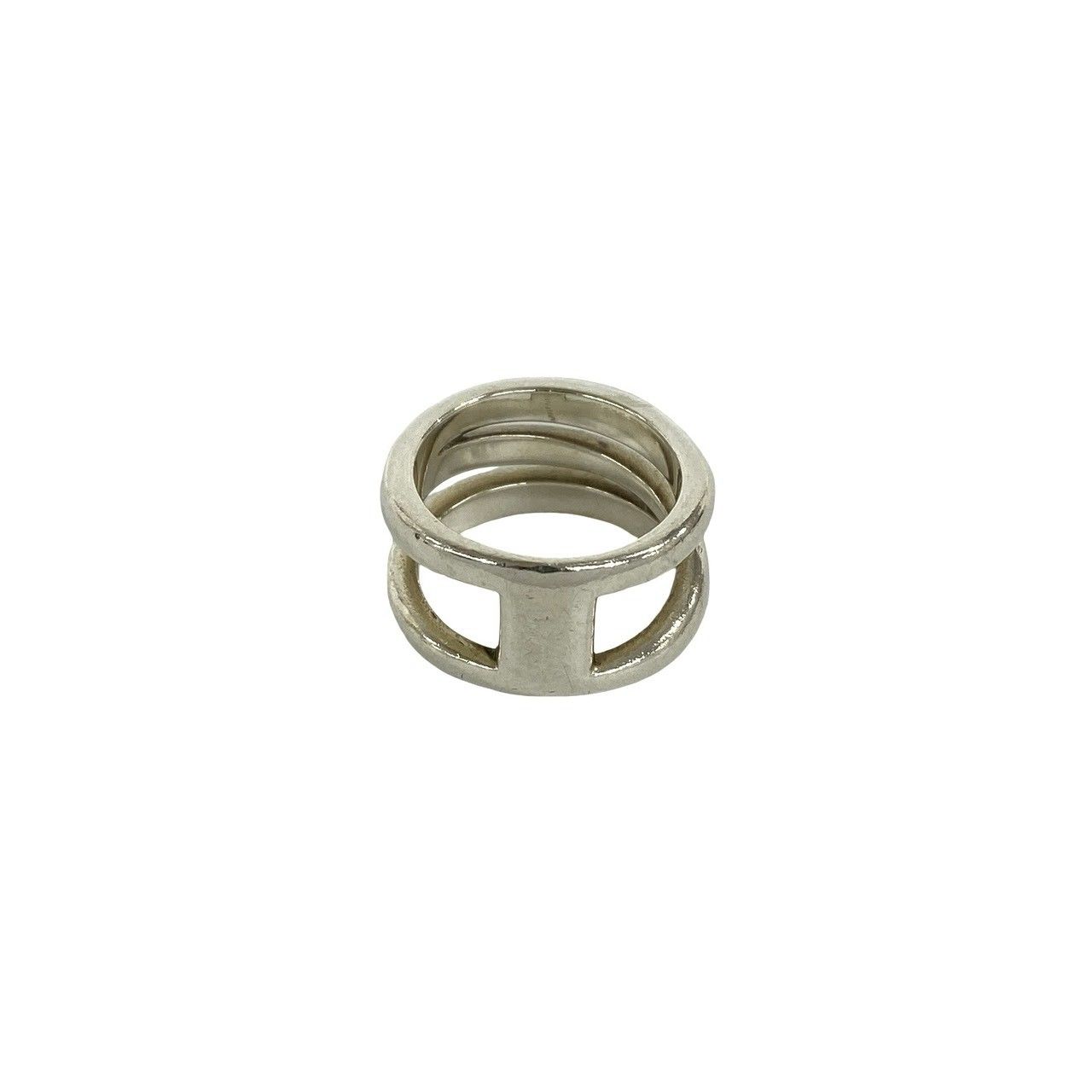 極 美品 TIFFANY&Co. ティファニー ダイアゴナル リング シルバー925