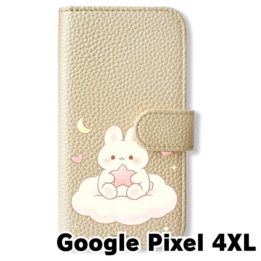 新品未使用】 Google Pixel 4 XL 手帳型スマホ ケース (色：シャンパン