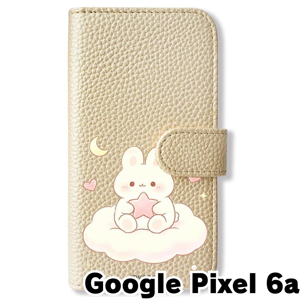 新品未使用】 Google Pixel 6a 手帳型スマホ ケース (色：シャンパン
