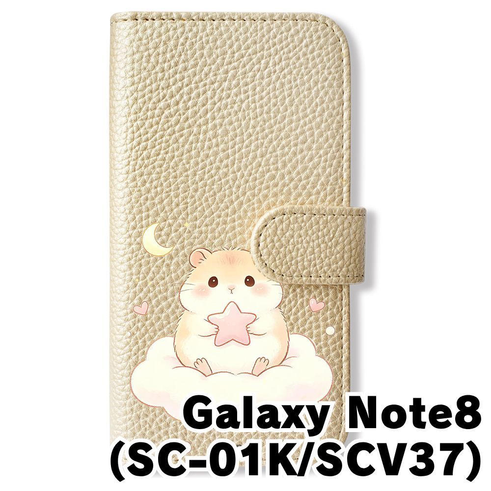 新品未使用】 SC-01K/SCV37 Galaxy Note8 手帳型スマホ ケース (色
