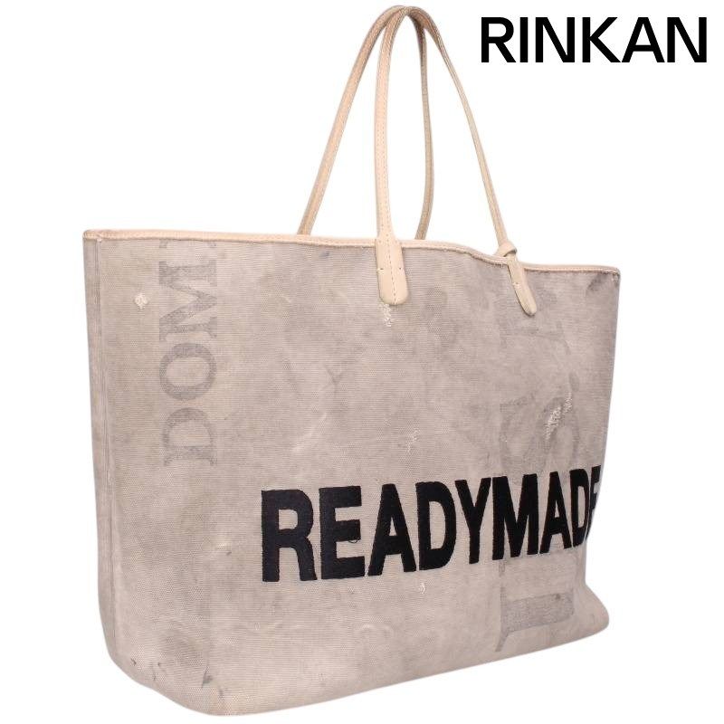 レディメイド 25AW DOROTHY BAG LARGE ヴィンテージ加工ロゴトートバッグ メンズ L