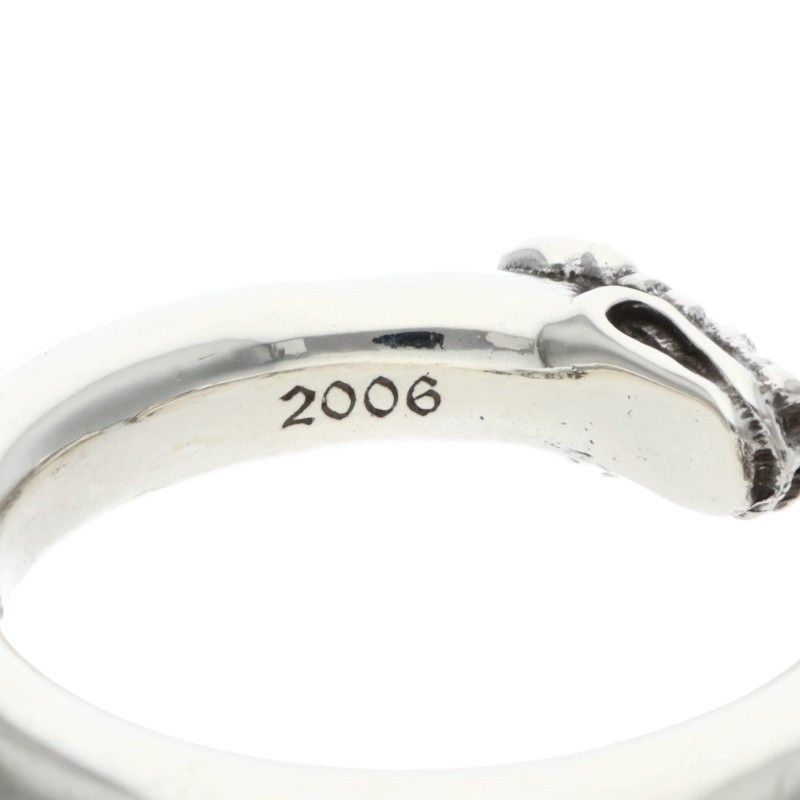 クロムハーツ DOUBLE DOG RING/ダブルドッグ シルバーリング メンズ 22