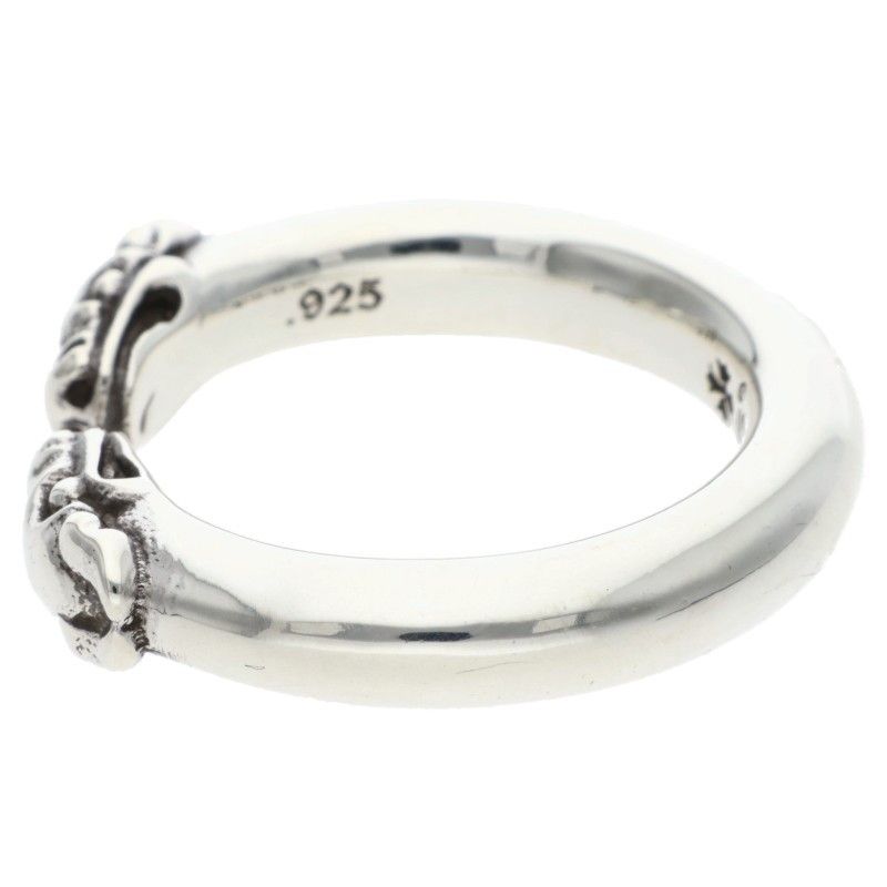 クロムハーツ DOUBLE DOG RING/ダブルドッグ シルバーリング メンズ 22