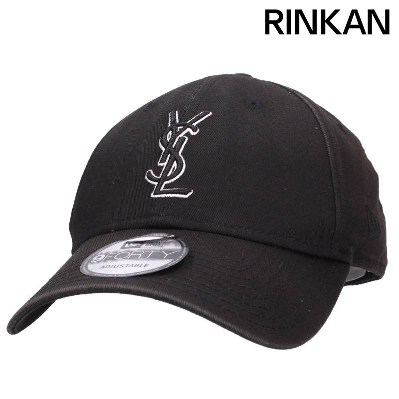 サンローランパリ ×ニューエラ New Era 687687 YCL361000 YSLカサンドラモノグラムキャップ メンズ ONE SIZE