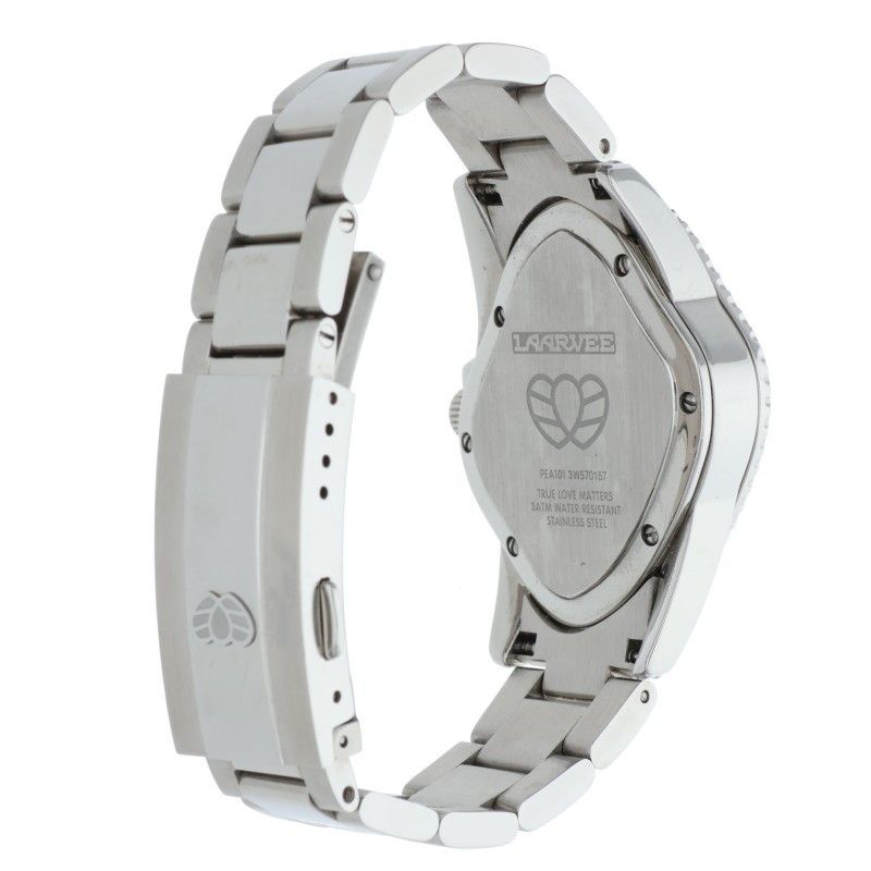 ラーヴィ Silver Precision Steel Watch 自動巻きSS腕時計 メンズ