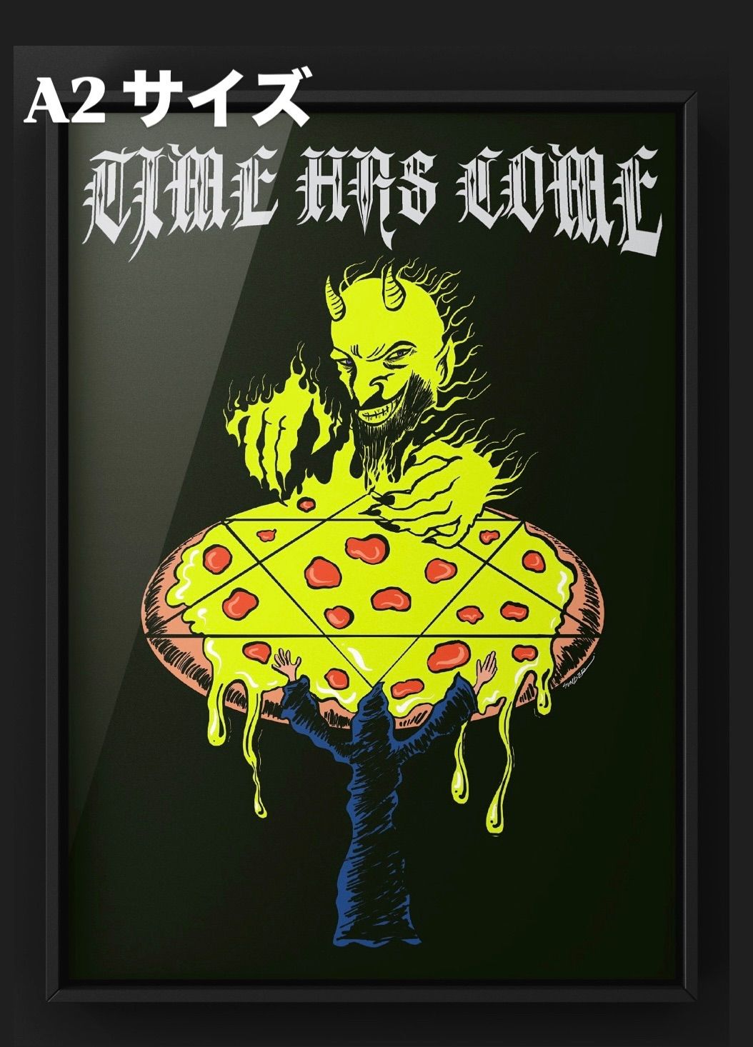 ☆A2サイズポスター☆オリジナル アートポスター Time has come ☆A2サイズポスター☆オリジナル アートポスター Time has come