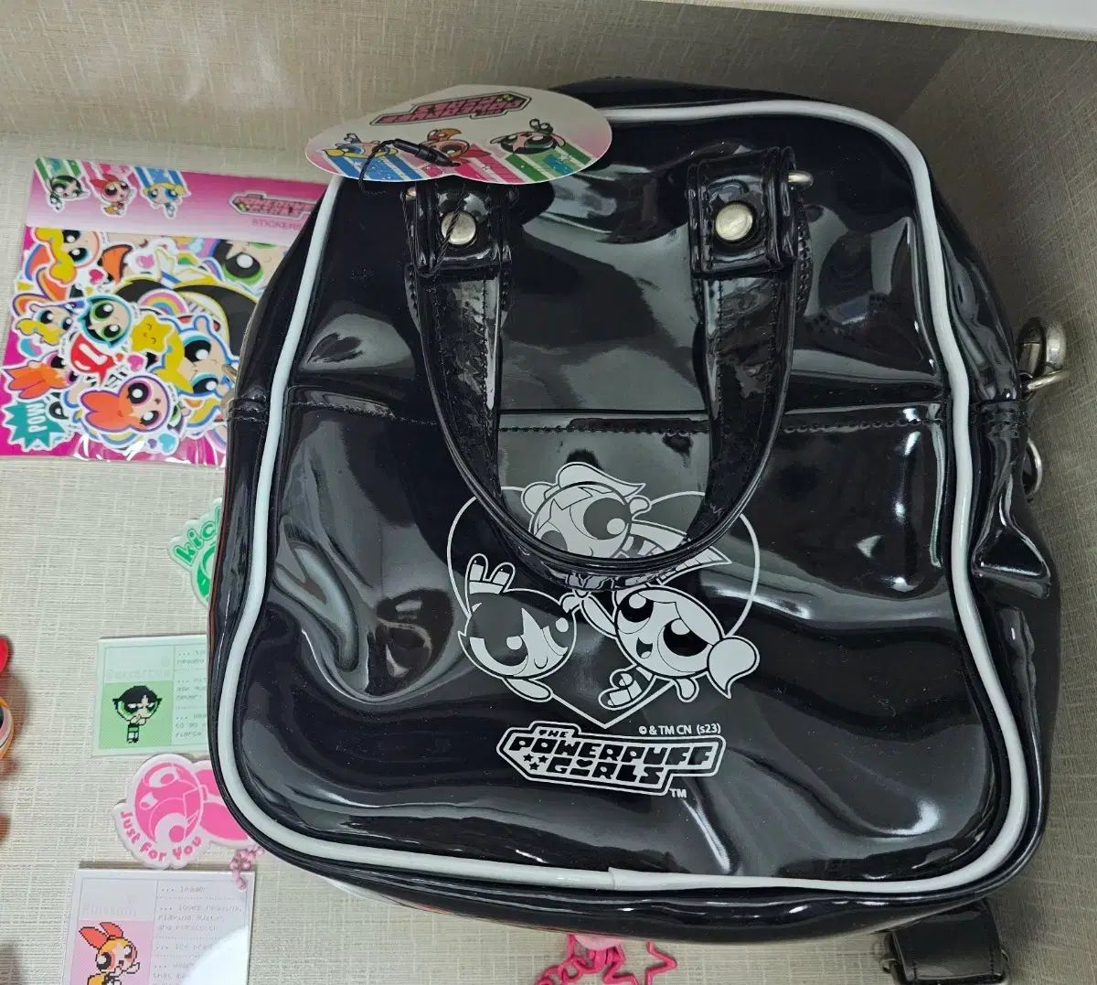 パワーパフガールズ ドットバッグ フィギュア キーホルダー ぬいぐるみ ステッカー