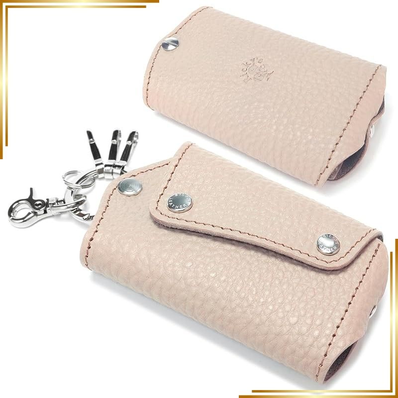 【新品】 マルチキーケース タイプ オイルしぼ グレージュ 【Ricky's】 ほぼ 全機種対応 スマートキー リモコン リモコンキー キーレス ケース 本革 革 レザー 栃木レザー トヨタ 日産 ホンダ マツダ スバル ダイハツ スズキ 三菱 mini ミニ 8,048円