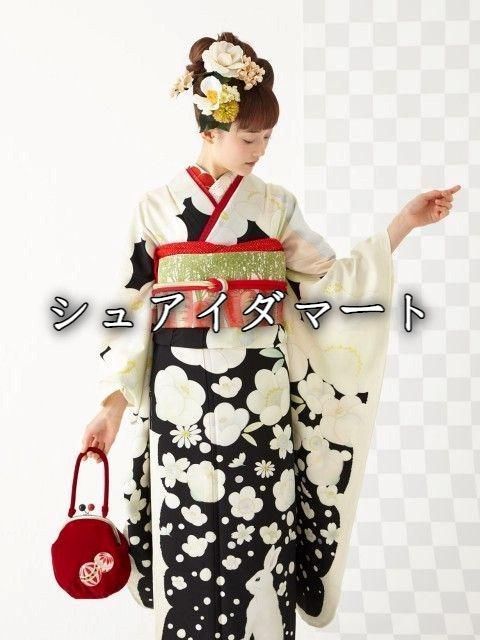 人気商品 レディース着物 単衣+帯 振袖 洗える着物 小紋 成人式振袖 お祭りcs629