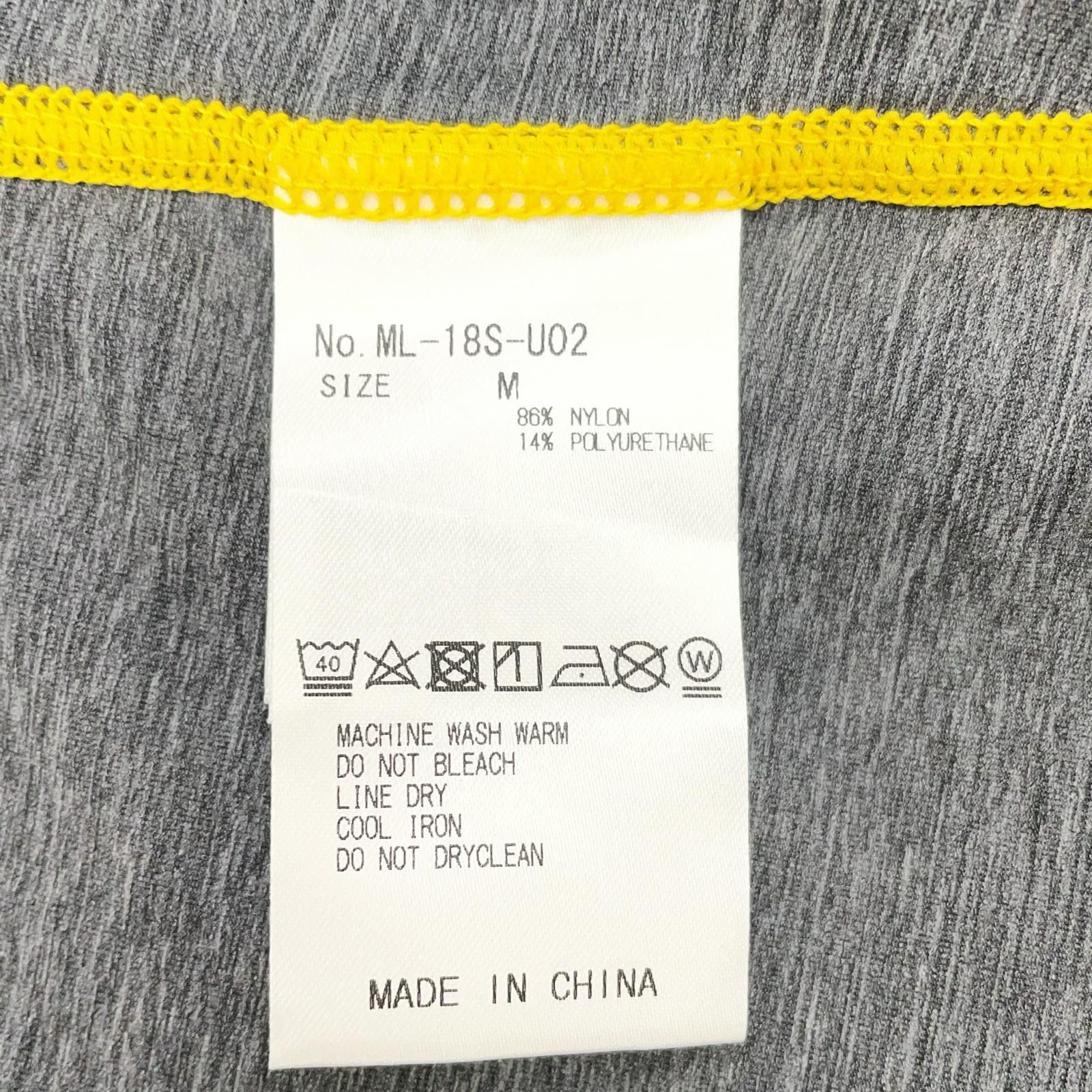中古 メンズ マークアンドロナ MARK&LONA インナー M グレー 長袖