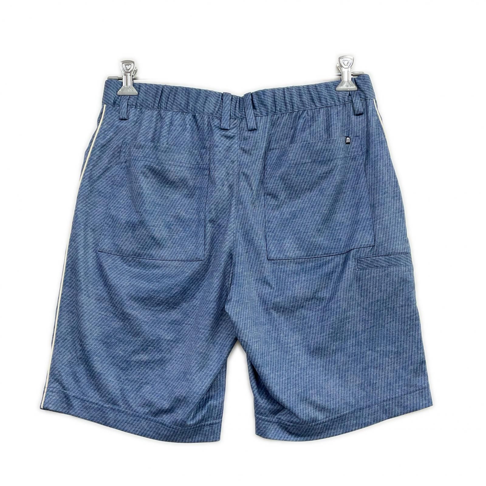 中古 メンズ トラビスマシュー TRAVIS MATHEW ハーフパンツ L 青系