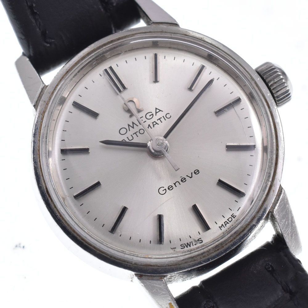 オメガ ジュネーブ 自動巻き【561.016】cal.671【稼働品】レディース オメガ OMEGA 565.002 ヴィンテージ ジュネーブ Cal.671 シルバー 自動