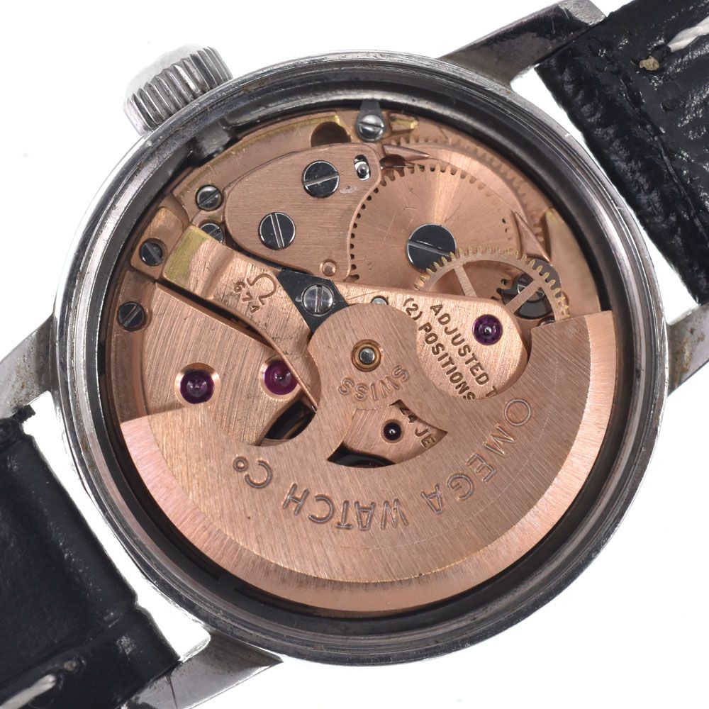 オメガ OMEGA 565.002 ヴィンテージ ジュネーブ Cal.671 シルバー 自動