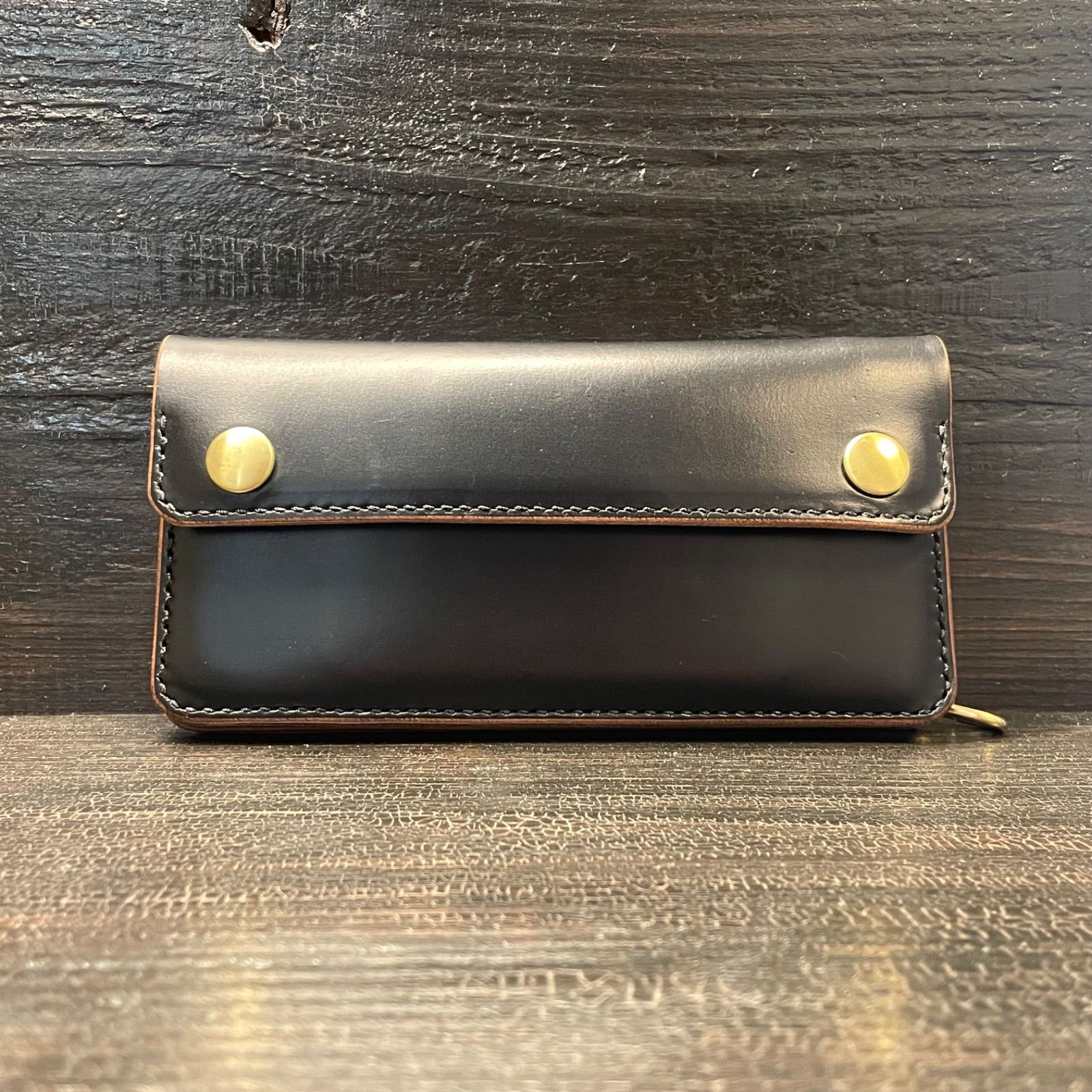 クロムエクセル　セミロングトラッカーウォレット3層　ハーフフラップ 21,460円