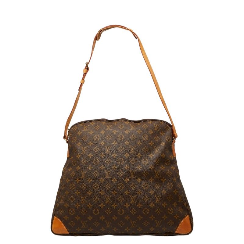 ルイ ヴィトン モノグラム サック バラード ワンショルダーバッグ M51112 ブラウン PVC レザー レディース LOUIS VUITTON【1-0270701】