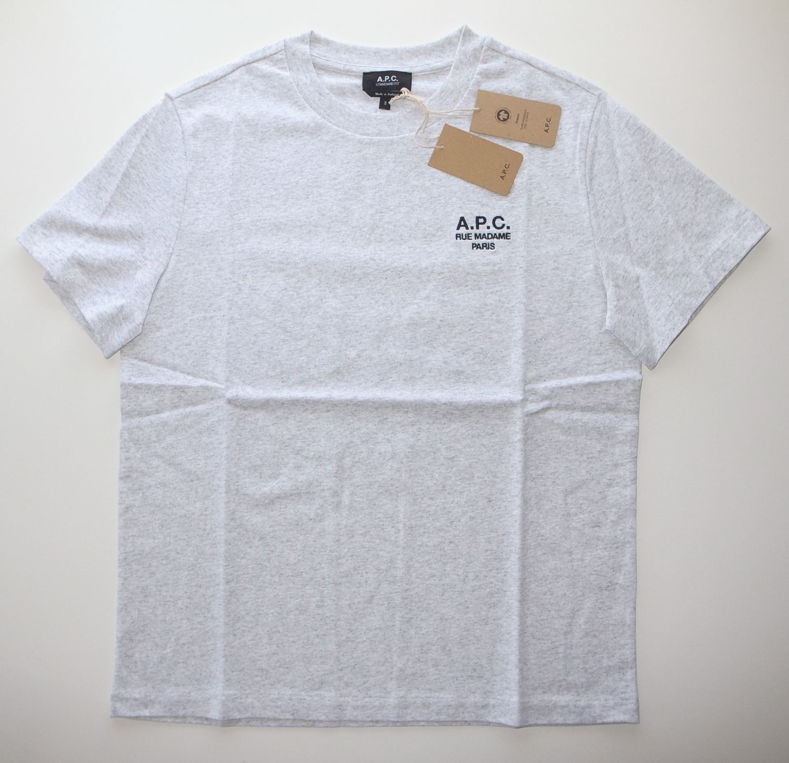 APC Standard Rue Madame Tシャツ sizeS grey