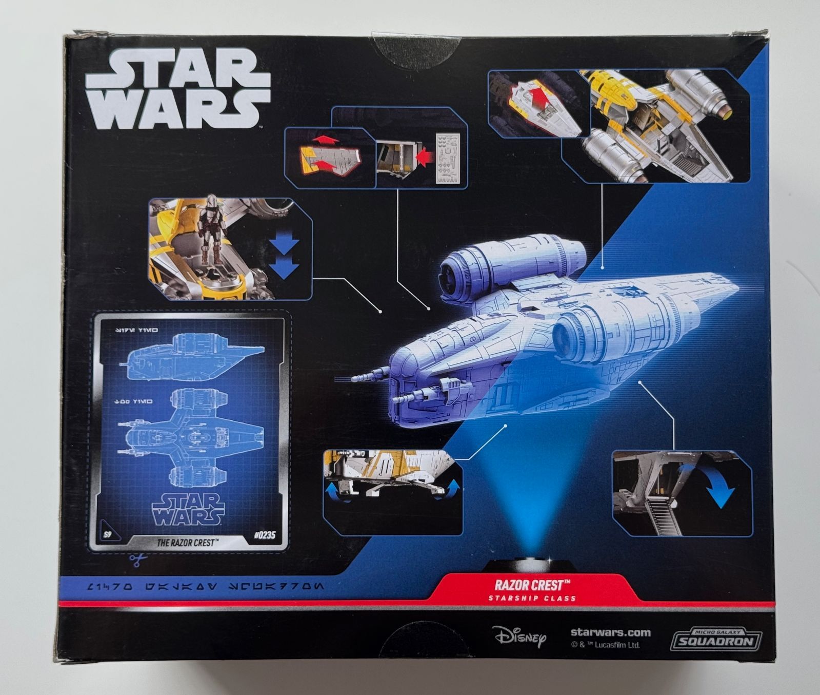 スター・ウォーズ マンダロリアン　マイクロ・ギャラクシー　レイザー・クレスト スターウォーズ マイクロギャラクシー フィギュア レイザー クレスト