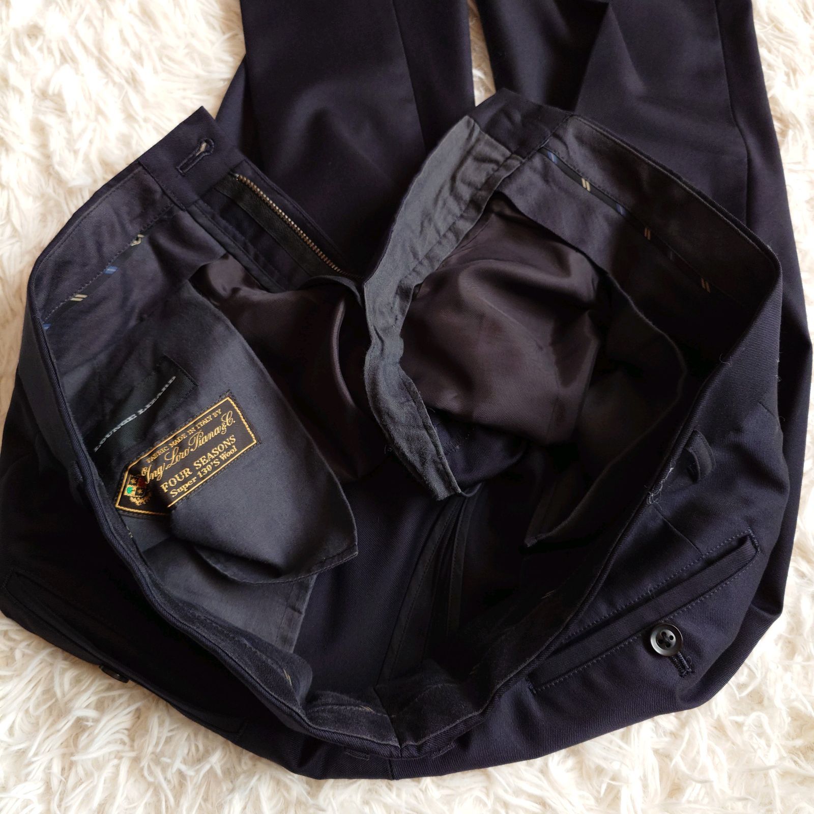 美品・最高峰】LOUNGE LIZARD × Loro Piana セットアップ スーツ