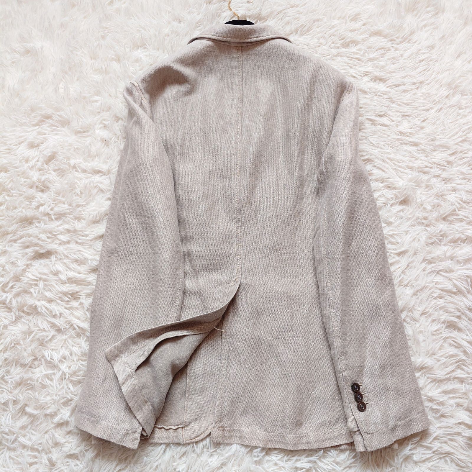 美品】BOGLIOLI ボリオリ CHELSEA チェルシー リネンコットン サファリ