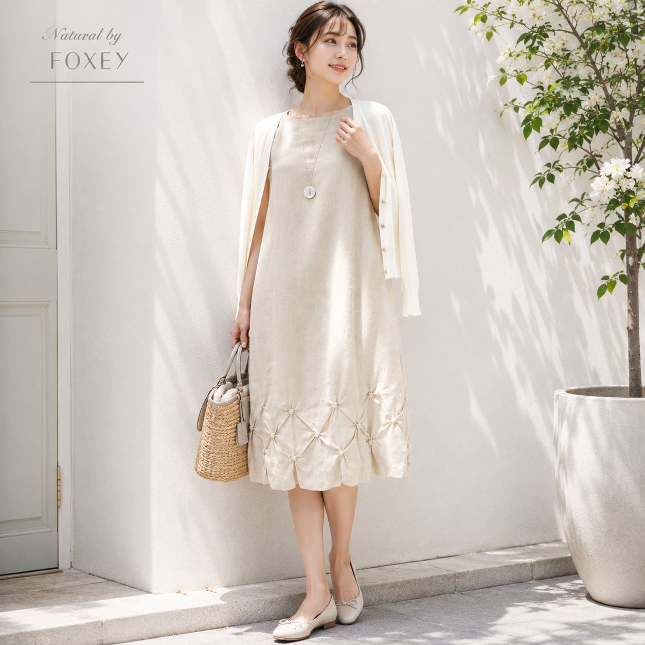 美品 / 参考価格120,000円 / 盛夏大本命 高級級麻（リネン）100
