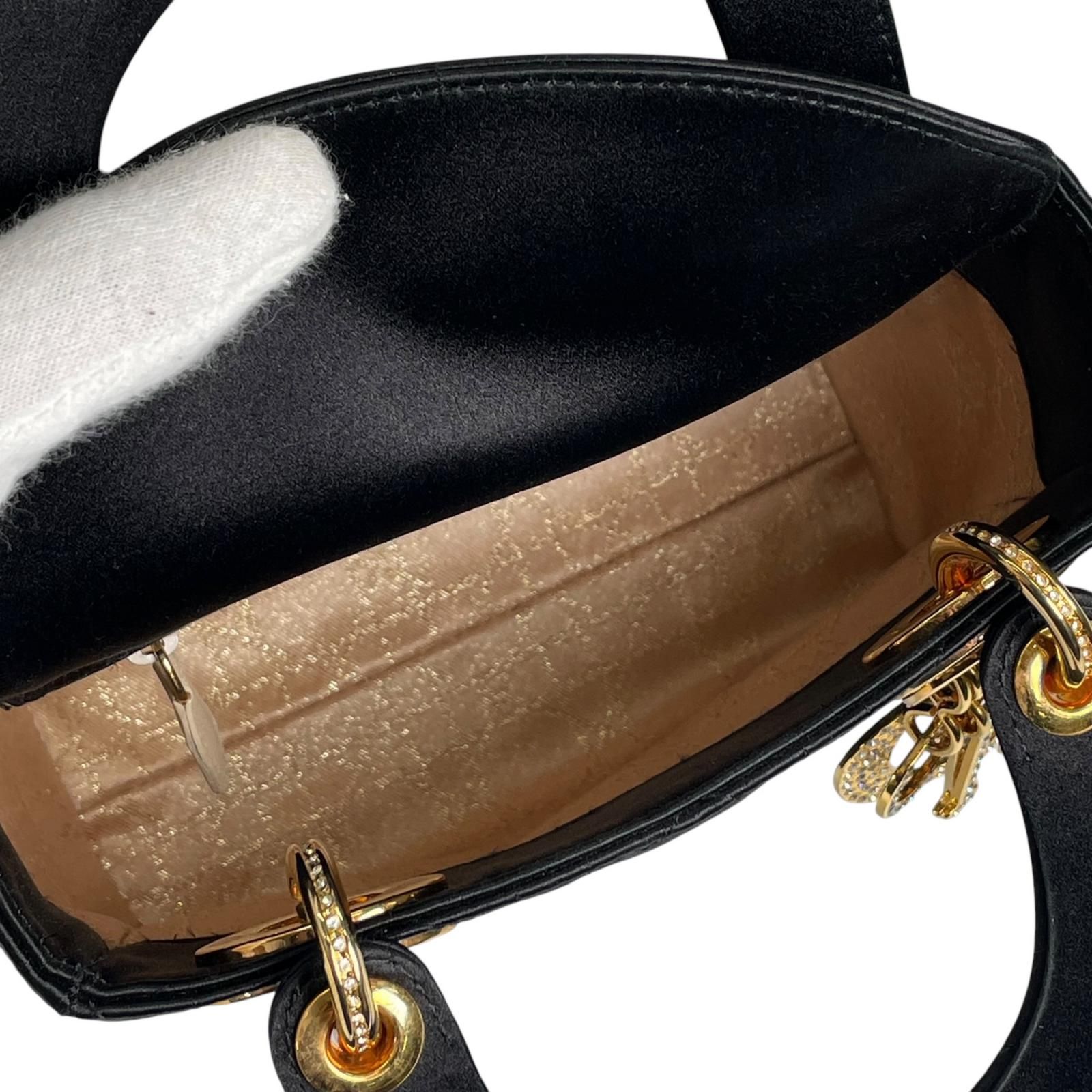 美品 Christian Dior クリスチャンディオール ミニ レディディオール 