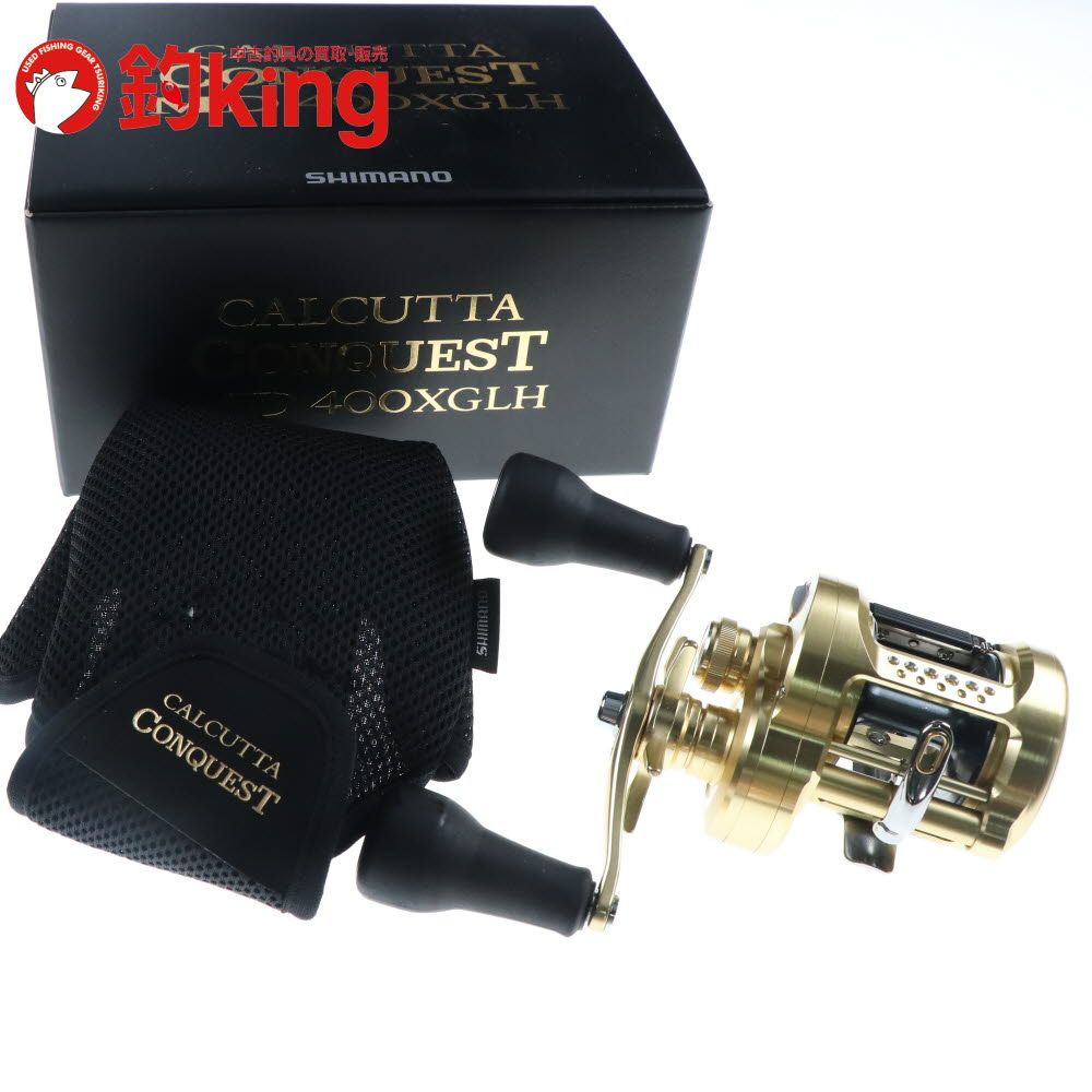 中古/極上品】 シマノ 23 カルカッタコンクエスト MD 400XGLH /G309M